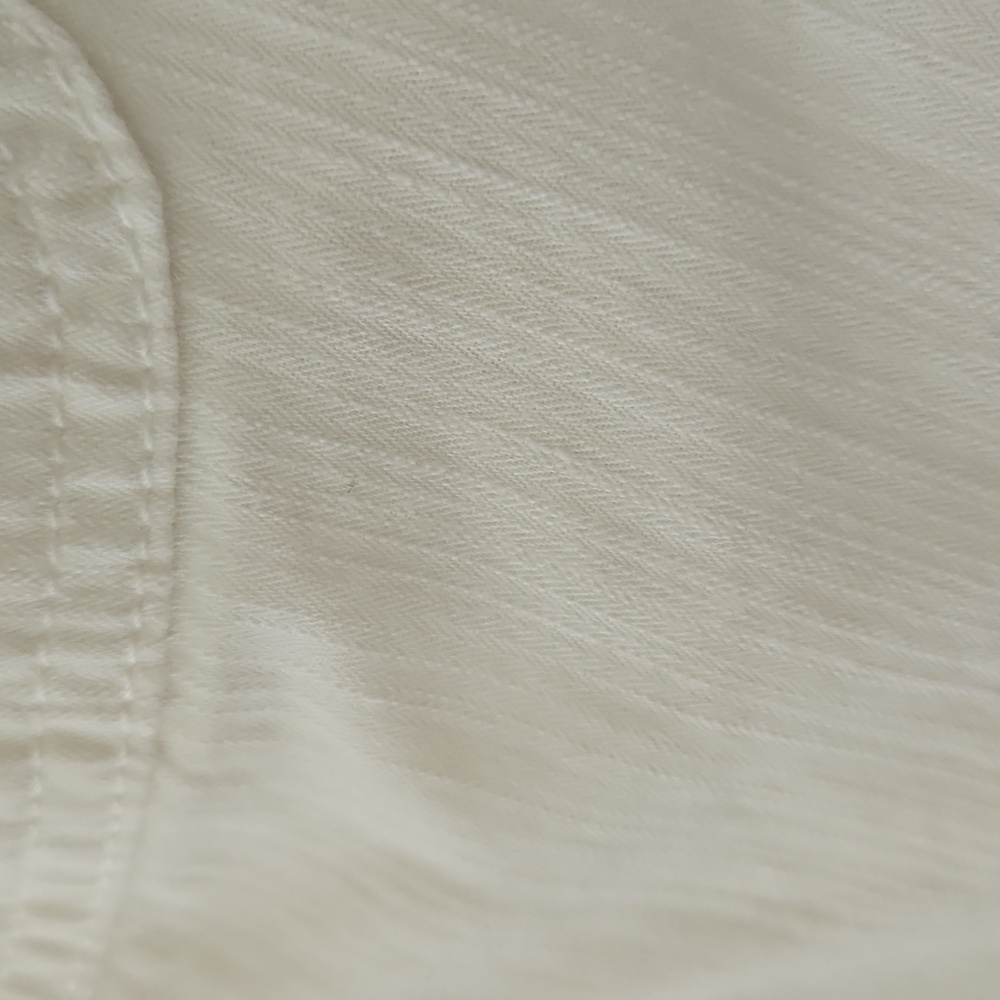 Tommy Hilfigerā White Cotton Bermuda Shorts Nautical Beach Size 10 - Picture 10 of 13